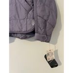 NWT $228 Free People Movement Pippa Packable Puffer Jacket Steel Peach Combo S Gray Photo 4