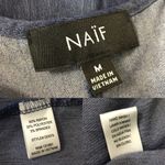 Naïf Chambray Bell Sleeves Short Dress Photo 6