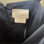 Anthropologie  BHLDN Poppy Square-Neck Satin Jacquard A-line Midi Dress US 6 Photo 3