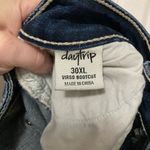 Daytrip Medium Wash Virgo Bootcut Distressed Denim Jeans Photo 4