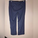 Theory 👖  Pinstripe Virgin Wool Blend Trousers - Size 8 Photo 2