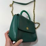 Lele Sadoughi Leather Top Handle Bag green Photo 4