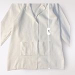 Vila Milano Women’s White Knitted Cardigan Sweater Size L Minimalist Neutral Photo 4