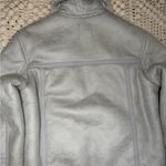 ASOS Women's Cream Shearling Jacket Photo 11