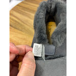 Toms Women's  Gray Suede Faux Fur Lined Sneakers Size 7.5 Photo 6