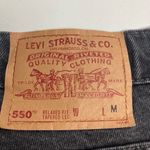 Levi's LEVI STRAUSS Vintage 550 women’s Black (faded) Jeans Size 13 Juniors Photo 7