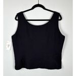 VTG NWOT Black Jacket Lace Tank 80s Kasper Academia Whimsey Goth Size 12 Photo 6