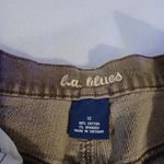 L.A. Blues womens brown cordoruy pants straight leg size 12 Photo 2