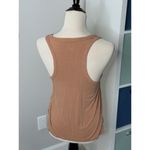 Aerie American Eagle Tan Brown Neutral Cozy Soft Tank Top Sleeveless Shirt Small Photo 1