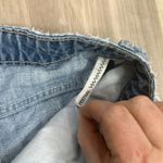 Garage  high waisted festival distressed denim shorts size 7 Photo 2