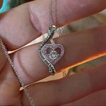 I Love You To The Moon & Back Sterling Necklace Silver Photo 2