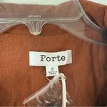 Pinkblush  Forte Rust Quilted Button Jacket S NWT Photo 5