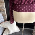 Z Supply Fitted Wrap Blouse in Red and Purple Photo 10