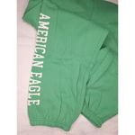 American Eagle Women's Size Large Boyfriend Jogger Sweatpants Green Elastic NWT Photo 2