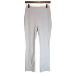 Halara White Athleisure High Waisted Pants Snap Button Detail Size M Photo 8