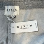 NWT Risen Jeans Los Angeles Gray Women’s Sweatpants Slit Raw ahem Slouchy AA12 Size L Photo 2