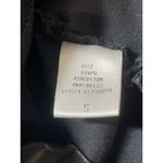 HYFVE Women's Black Faux Leather Vegan High Waist Ruched Pencil Mini Skirt Sz S Photo 6