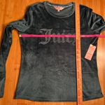 Juicy Couture Women's Long Sleeve Pullover Rhinestone Velour Sleepwear Top|Sz:L Photo 6