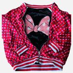 Disney  Minnie Mouse velvet reversible bomber jacket Photo 0