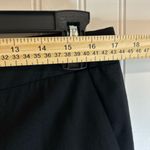 346 Brooks Brothers stretch Women's Elegant Black Wide Leg Trouser.98%wool Size 12 Photo 12