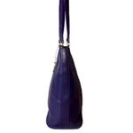 Coach Vintage TRIBECA Purple Glove Tanned Slim Bleeker Bucket Shoulder Bag 9098 Photo 3