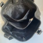 Fossil Leather Tote Bag – Black Vintage Y2K Large Purse Photo 8