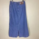 No Excuses Women’s Vintage Maxi Denim Skirt Size 9/10 Photo 1