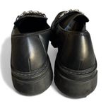 No Boundaries Womens  Y2K Black Chunky Platform Lug Loafers Goth Shoes - 10W Photo 2