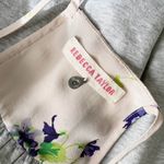 Rebecca Taylor Mixed Media Ruffle Front Floral Camisole Tank Top Size 6 Photo 3