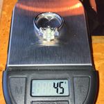 Natural Ethiopian Opal Tanzanite Sterling Silver Ring Size 10 Photo 8