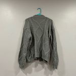 Taylor Swift  The Tortured Poet's Department Gray Cardigan Sweater M/ L Photo 5