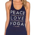 Spiritual Gangster - Peace Love Yoga Racerback Tank Workout Gym Training Photo 0
