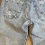 Lucky Brand Sienna Slim Boyfriend Jeans Light Wash Embroidered Ripped Size 8 29 Photo 13