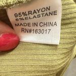 Princess Polly  Mazie Long Sleeve Tie Back Knit Green Cropped Top Size 4 Photo 7