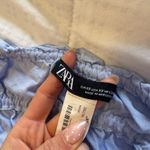 ZARA  Baby Blue Babydoll Ruffle Top Photo 2