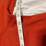 The North Face Women's fleece pullover hooded sweater red snap buttons medium Photo 8