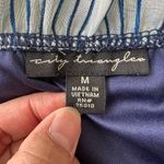 City Triangles  Navy Blue Ikat Print Maxi Dress Boho Summer Beach Vacation Medium Photo 6