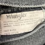 Wrangler Women's Black Washed High Rise Relaxed Straight Denim Jeans Size 33x30 Photo 4