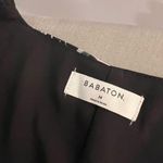 Babaton aritzia black floral true wrap sundress size medium Photo 8