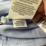 Eileen West Blue Lace Long Sleeve Cozy Sweater Knit Short Nightgown Medium‎ NEW Photo 5