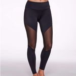 Onzie  Black Mesh Track Leggings (S/M) Photo 2
