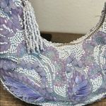 Made In India | Hobo Bag w/ Floral Paisley Print Purple Photo 4
