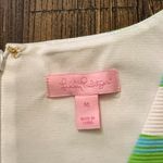 Lilly Pulitzer  Desiree Shift Dress Ring the Bellboy Print V-Neck Size Medium Photo 4