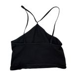 Free People Intimately Center Of Attention Halter Crop Top Black XS/S Photo 3