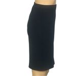 Eileen Fisher  black, elastic waist, short “sweater” skirt in size XS. EUC Photo 2