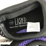 Easy USA Womens Water Shoes Slip On Mesh Drawstring Purple Black Size 6 Photo 2