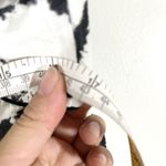 Cynthia Rowley  Black/White Linen Abstract Print Dress Sleeveless Shift Size 12 Photo 7