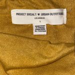 Urban Outfitters Mustard Suede Cropped Tube Top Photo 8