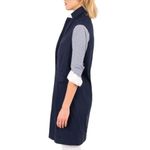 Gretchen Scott Banker Vest Women S Navy Blue‎ Corpcore Business Workwear Office Blue Photo 5