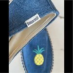Soludos  PINEAPPLES DENIM BLUE 9 Photo 7
